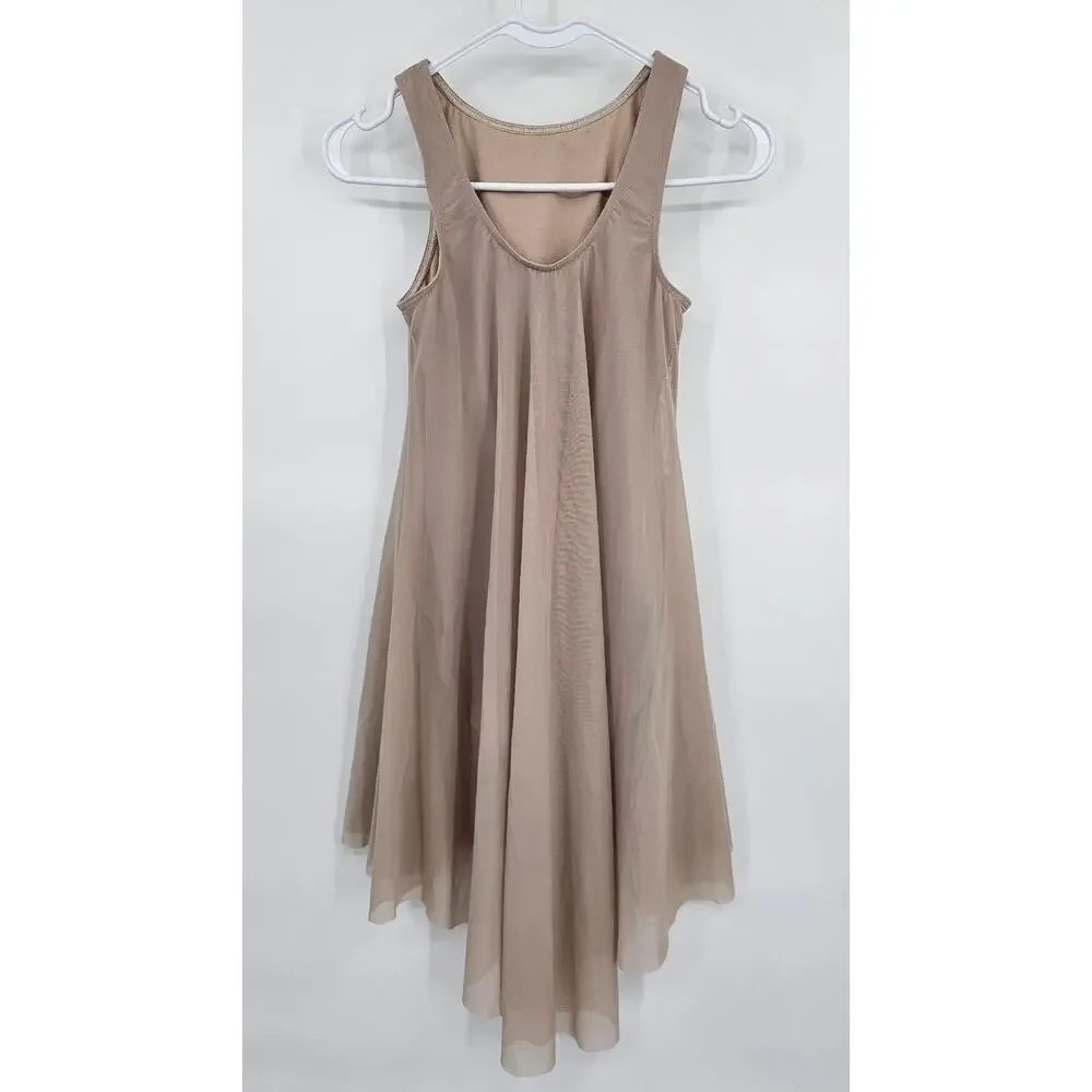 Weissman Dancewear Women's Size SA 4/6 Beige Dance Costume/Fairy Dress Up/Photos